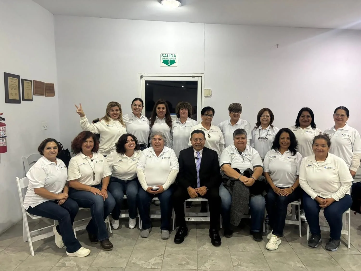 Alumnos de Organización Nueva Vida