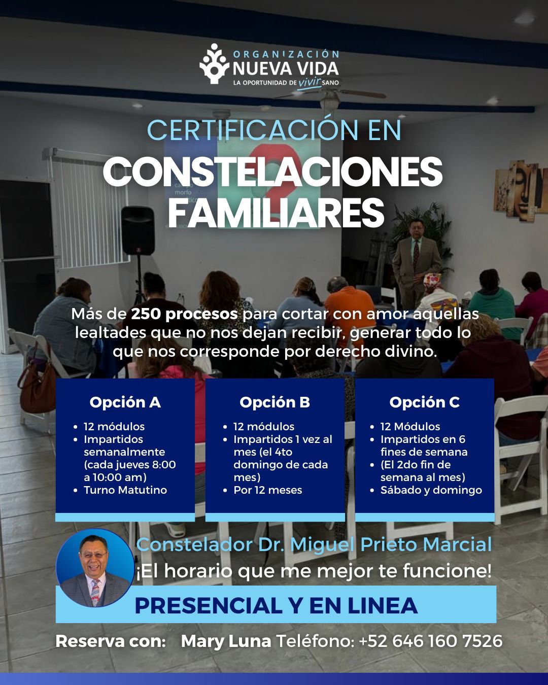 Certificación Constelaciones Familiares